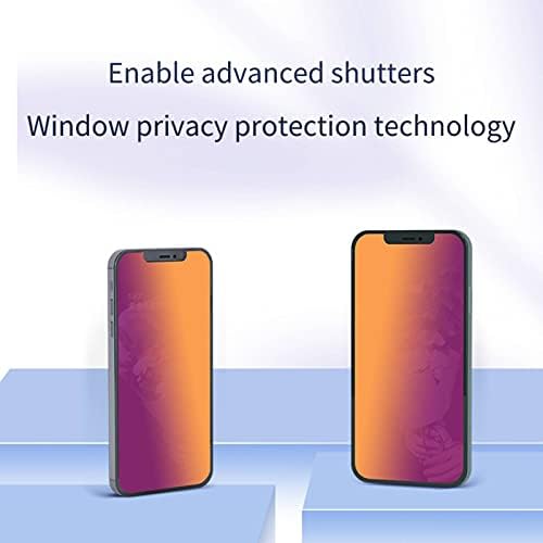 Защитно фолио JIEYKJO за iPhone 13 / iPhone 14 Privacy Screen Protector - Гъвкава филм (защита от синя светлина, от отблясъци, надраскване, uv филтър на екрана)