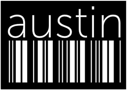 Набор от етикети с баркод Teeburon Austin Lower x4 6 х4