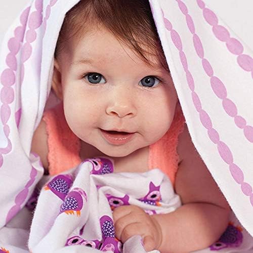 Фланелен одеяльца за прием на сладки вата ZOOCCHINI - за бебета от 18 месеца, Памук, 40 W x 40 L (Розова)