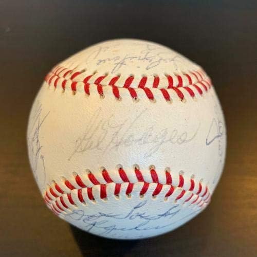 Редки бейзболни топки с автографи на екипа на Ню Йорк Метс 1970 г., подписани Ноланом Райаном и Том Сивером JSA COA - Бейзболни топки с автографи