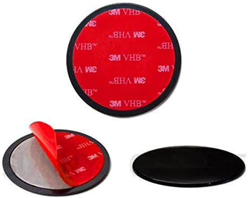 Универсалният диск за табло Navitech 80 мм (двойна опаковка) с кръгла лепило, съвместим с вендузи за предното стъкло, Съвместим с Tomtom XL IQR Edition