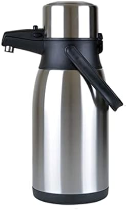 N/A Термос с изолация от неръждаема стомана 304, Термочашка, кана за Кафе, Термовакуумный Кана за вода 2,5 л, 3 л, Вакуумна колба (Цвят: A, размер: 3 л)