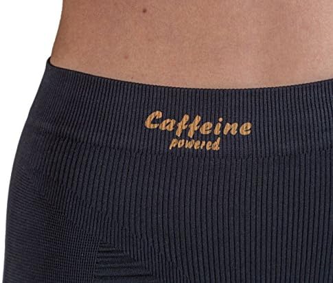 Антицелулитни панталони капри за отслабване с микрокапсулами кофеин - Черен размер M