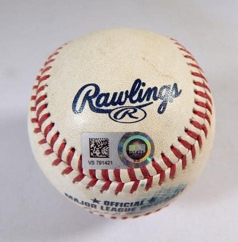 2021 Филаделфия Филис Маями Марлинс Използвани Бейзболни Топки Роджърс Грегориус - Използваните Бейзболни топки