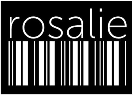 Набор от етикети с баркод Teeburon Rosalie Lower x4 6 х4
