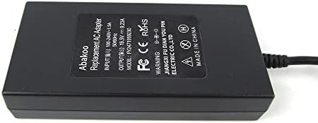 Abakoo Нов 19,5 V 9.23 A Адаптер за променлив ток с мощност 180 W, зарядно устройство, съвместим с Dell Precision M4600 M4700 M6600 M6800 FA180PM111, ADP-180MB B, DA180PM111, 74X5J, 331-1465, 331-1469, 331-7957, 450-16903