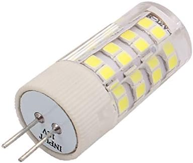 X-DREE AC/DC 12V 5W G4 2835 SMD led лампа за царевица 51-LED 6000K Неутрален цвят бял (AC/DC 12V 5W G4 2835 SMD Bombilla de luz LED para maíz, 51-LED 6000K, BLANC-O neutro