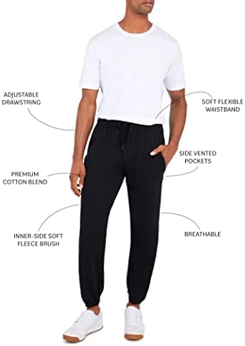 Мъжки флисовые панталони за джогинг Andrew Scott | Multi Pack | Спортни Спортни Панталони Свободно намаляване за тренировки