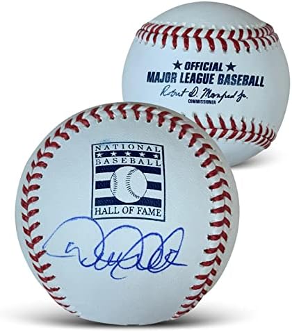 Дерек Джитър с Автограф от Залата на славата КОПИТО Подписа Лого Baseball Fanatics MLB COA - Бейзболни топки с автографи