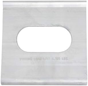 Mytee Products Рейтноуэр J-Образна алуминиева экструдированная замазка 6700 килограма WLL (4 опаковки)