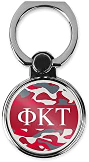 Стойка за телефон с пръстен Братство Фи Kappa Tau (кръгла) (Фи Kappa Tau 6)