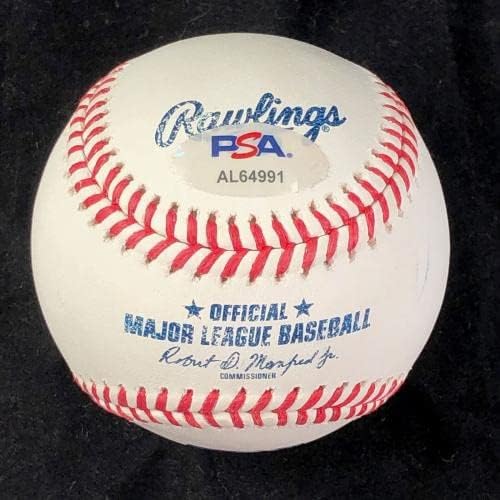 Марвин Гонзалес подписа бейзболен PSA / DNA Houston Astros с автограф - Бейзболни топки с автографи