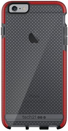 Окото Tech21 Evo за iPhone 6 Plus /Plus 6S - Опушен /Червен