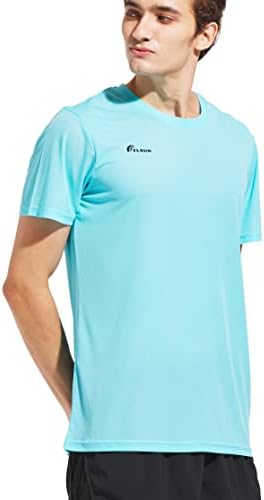 Мъжки Ультралегкие тениска за бягане TLRUN, тениска за маратон, Dry Fit, Готини Спортни тениски с къс ръкав