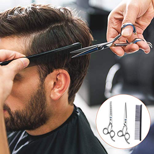 Професионални 6-инчов филировочные ножица за подстригване на коса фризьорски ножици (комплект ножица за подстригване на коса)