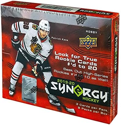 2019-20 Горна Палуба Synergy Hockey Hobby 10-Box Case