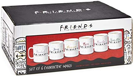 Набор от кафе на steins Paladone Friends ТВ Шоу, тематични подаръци за 6 приятелите - официално лицензиран продукт