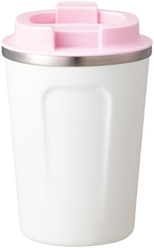 Чаша за кафе Skater STBC3F, 11,8 течни унции (350 мл), За да запазите топла и студена вода от Неръждаема стомана, Чаша, Цвете модел, All Smile