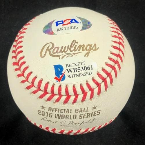Аролдис Чапман подписа автограф на PSA World Series baseball /DNA Chicago Cubs - Бейзболни топки с автографи