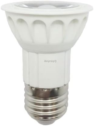 Led лампа Anyray JDR с регулируема яркост В 120 - Топъл бял 5 W = (подмяна на халогенни 50 W) E26 / E27 със средна основа В 130