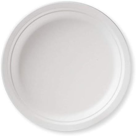 Хартиена чиния Perfect Stix 9-1200 Хартиени чинии бял, 9 инча (в опаковка 1200 броя), на височина от 1 сантиметър, Широчина 9 см, дължина 9 см (в пакета 1200 броя)