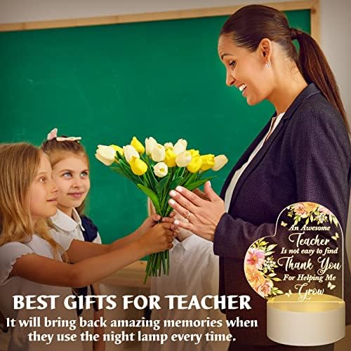 Подаръци за учителите за жени, Подаръци в знак на благодарност Учител, Акрилни подаръци под формата на нощни лампи, Подаръци Учител от Ученика, Подаръци Учител в Свети Валентин, Интериор в знак на благодарност учител