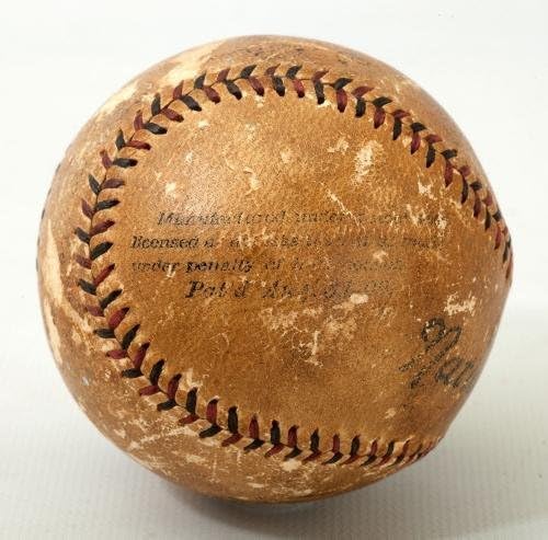 Единственият сингъл Frank Chance с автограф Baseball On Earth PSA DNA & JSA COA - Бейзболни топки с автографи