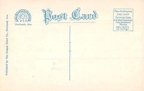 Пощенска картичка с изглед към язовира Gold Рей, Орегон, Тейбл-Рок и река Роуг, от птичи поглед AA2418