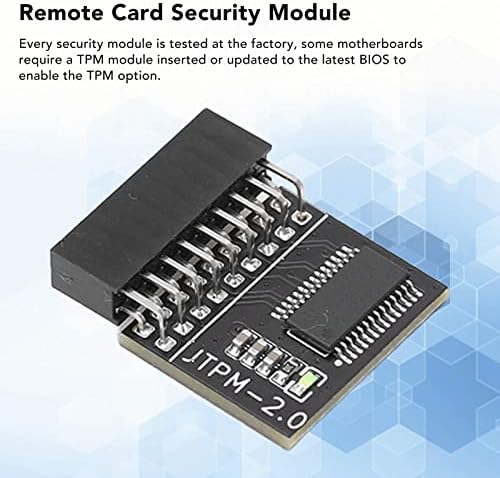 18-Пинов Модул за защита модулът за криптиране Дистанционно карта с интерфейс Ззк Tpm 2.0, Съвместим с PC