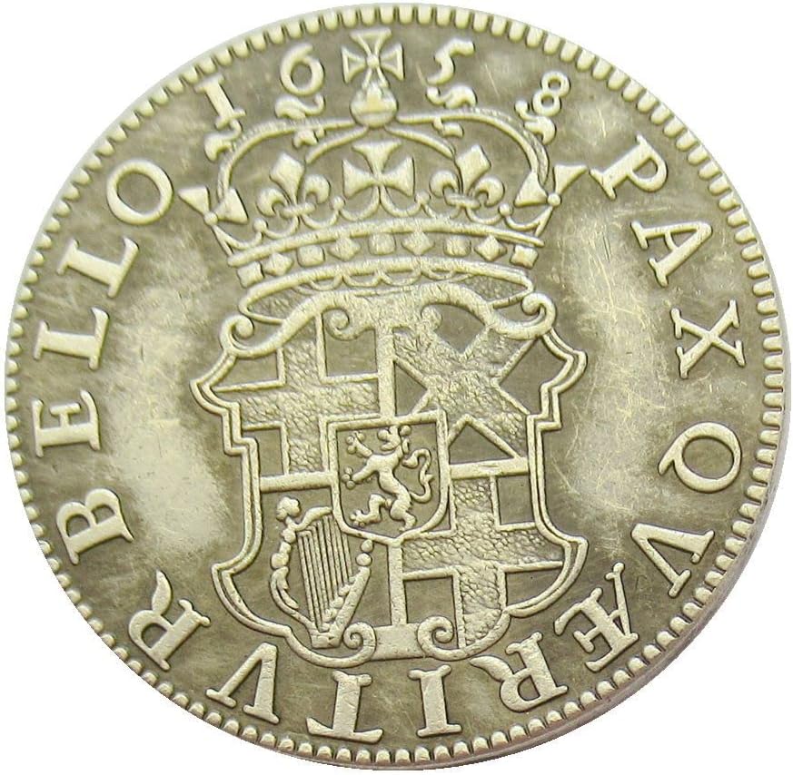 Британска Възпоменателна Монета в Полкроны 1658 г., Копие от Чуждестранна Възпоменателни монети